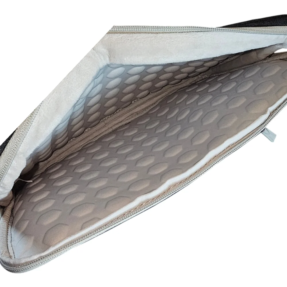 JETech Gray Fabric Laptop Sleeve Case - Lightweight & Durable - EUC